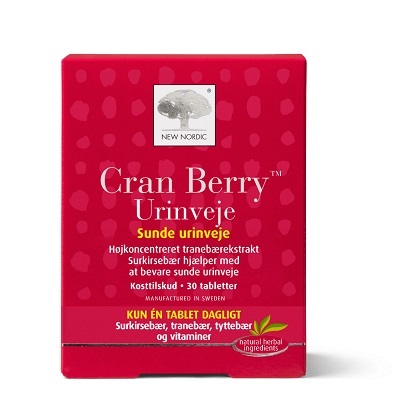 Комплекс New Nordic Cran Berry для мочевыводящих путей №30