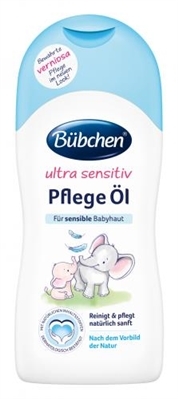 Масло Bubchen Ultra Sensitiv для ухода за чувствительной кожей, 200 мл