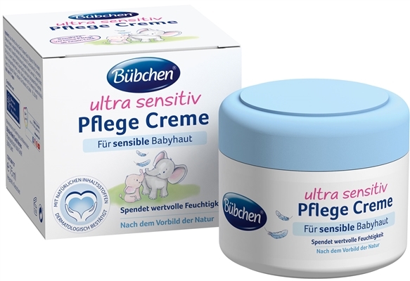 Крем Bubchen Ultra Sensitiv для ухода за детской кожей, 75 мл