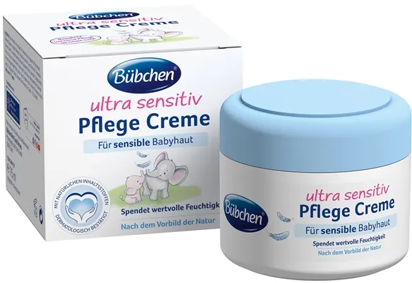 Крем Bubchen Ultra Sensitiv для догляду за дитячою шкірою, 75 мл