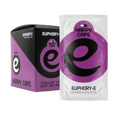 Капсулы для релаксации и достижения возвышенного состояния ума Happy Caps Euphoria-E, капсулы №4 в саше