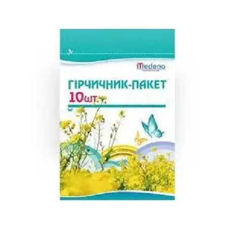 Гірчичник-пакет Medena сімейний, 10 штук