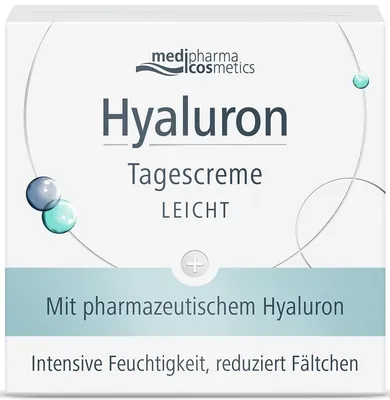 Крем для обличчя Medipharma Cosmetics Hyaluron Legere денний легкий, 50 мл
