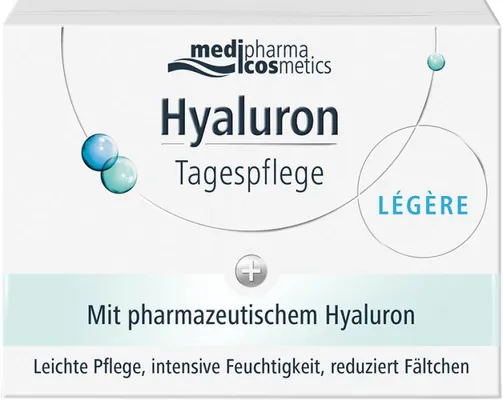 Крем для обличчя Medipharma Cosmetics Hyaluron Legere денний легкий, 50 мл
