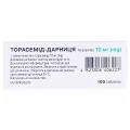 Торасемід-Дарниця таблетки по 10 мг №100 (10х10)