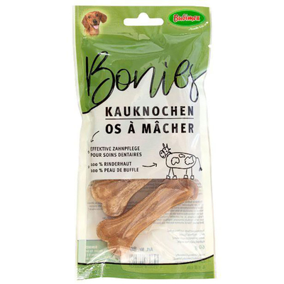 Лакомство жевательное Bubimex Rawhide Bone кость для собак, 8 см, 4 шт