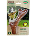 Игрушка Bubimex Wood Antler деревянный рог для собак, размер L
