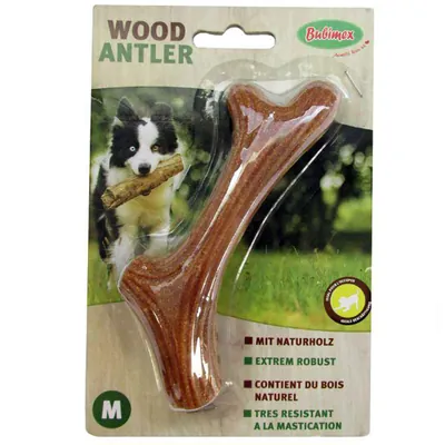 Іграшка Bubimex Wood Antler дерев'яний ріг для собак, розмір M