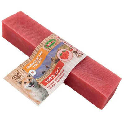 Лакомство Bubimex Yak cheese strawberry сырные из молока Яка с клубникой для собак, 60-80 г
