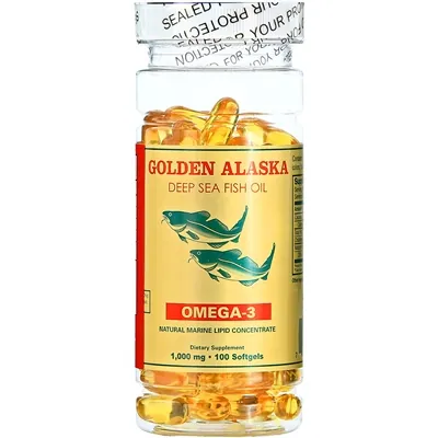 Омега-3 Golden Alaska капсули №100
