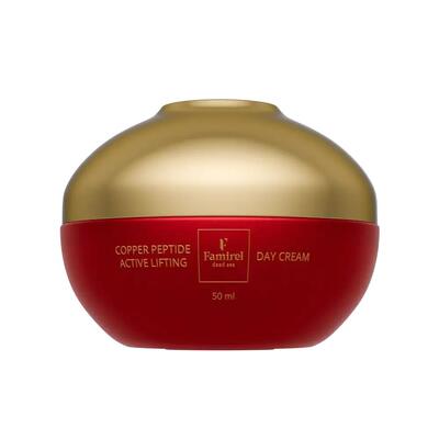 Крем для обличчя Famirel Copper Peptide ліфтинг-актив з пептидами міді денний, 50 мл