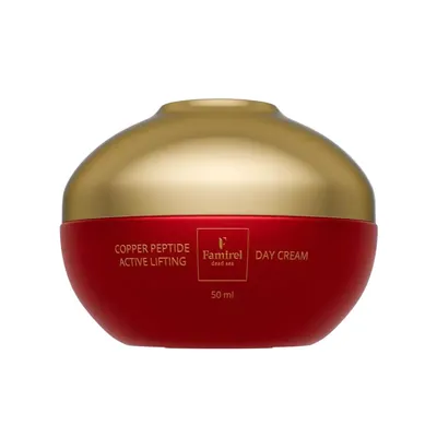 Крем для обличчя Famirel Copper Peptide ліфтинг-актив з пептидами міді денний, 50 мл