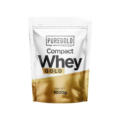 Протеїн сироватковий концентрат Pure Gold Protein Compact Whey Gold потрійний шоколад, 1000 г