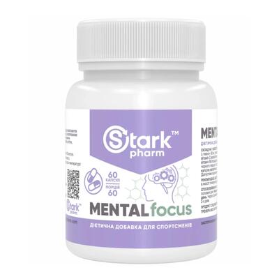 Концентрация мышления Stark Pharm Mental Focus, 60 капсул