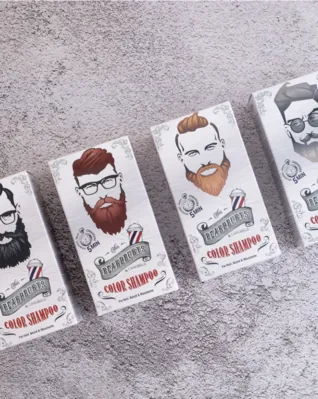 Набір для фарбування Beardburys 3N темно-коричневий для волосся, бороди і вусів, 30мл/45мл