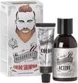 Набір для фарбування Beardburys 5N світло-коричневий для волосся, бороди і вусів, 30мл/45мл