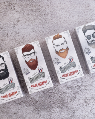 Набор для покраски Beardburys 9G серый для волос, бороды и усов, 30мл/45мл