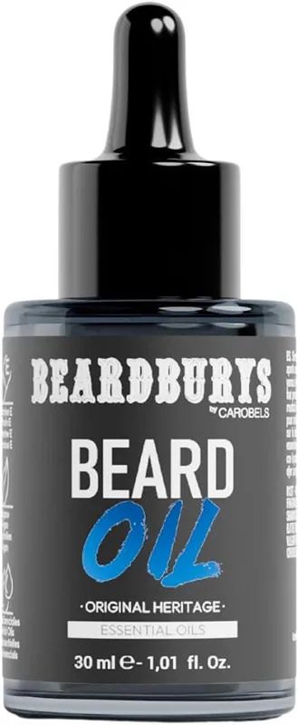Олія-сироватка для бороди Beardburys Original Heritage з ефірними оліями, 30 мл