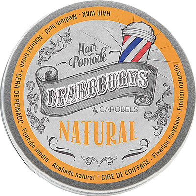 Помада для волос Beardburys Natural New кремообразная классическая, 100 мл