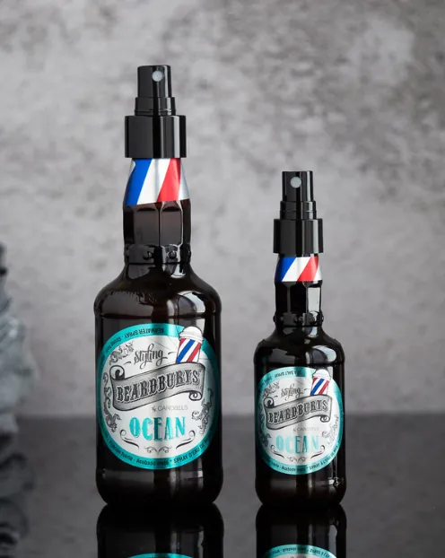 Спрей для укладання волосся Beardburys Ocean з морською сіллю з матовим ефектом, 250 мл