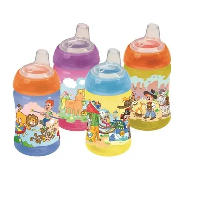 Поїльник Baby-Nova 34117 з м'яким носиком, 285 мл