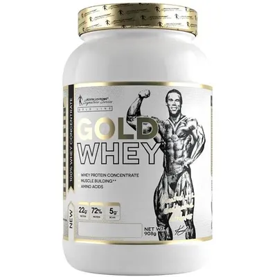 Протеїн сироватковий концентрат Kevin Levrone Gold Whey банан-персик, 908 г