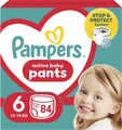 Підгузки-трусики Pampers Pants Active Baby дитячі розмір 6, 13-19 кг, 84 шт