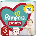 Підгузки-трусики Pampers Pants Active Baby дитячі розмір 3, 6-11 кг, 62 шт