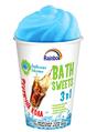 Набір для приготування ванн Бомбочка для ванн Rainbow Кекс Феєрична кола, 130 г + Морська сіль з екстрактом алое-вера, 150 г