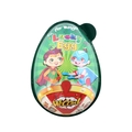 Яйцо пластиковое Wooow Lucky Egg с конфетами и сюрпризом для мальчика, 80 г