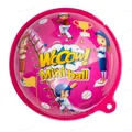 М’яч пластиковий Wooow Mini ball з цукерками та сюрпризом для дівчинки та хлопчика, 30 г