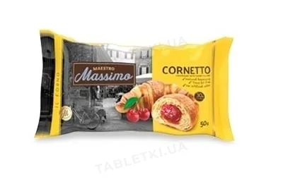 Круассан Maestro Massimo Cornetto вишня, 50 г