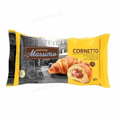 Круассан Maestro Massimo Cornetto шоколад, 50 г