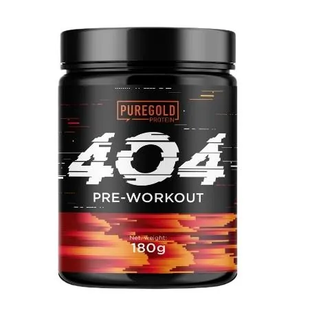 Передтренувальний комплекс Pure Gold Protein 404 Pre-Workout, малина, 180 г