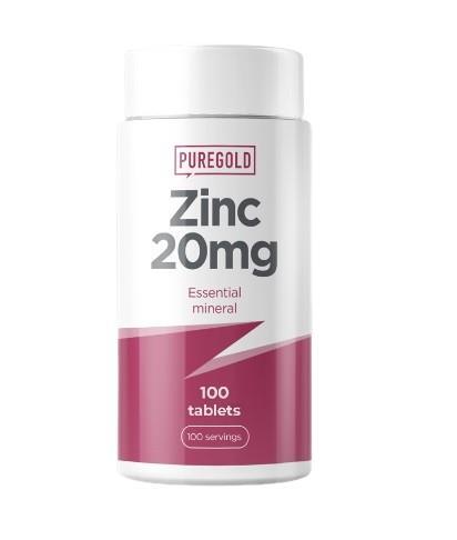 Цинк Pure Gold Zinc таблетки по 20 мг №100