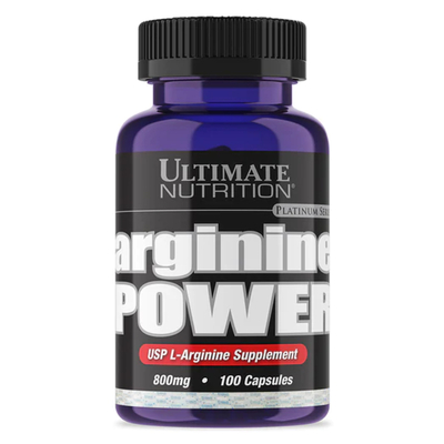 L-аргинин Ultimate Nutrition Arginine Power 800 мг, 100 капсул