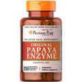 Папайя энзим Puritan's Pride Original Papaya Enzyme, 250 жевательных таблеток