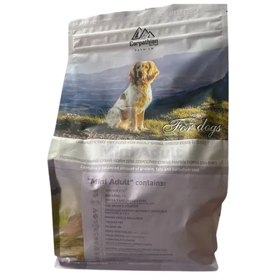 Корм сухий Carpathian Pet Food Mini Adult для собак малих порід, 3 кг