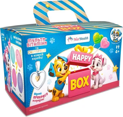 Набір подарунковий Nathealth Happy Box Песики