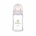 Пляшечка Canpol Babies Easystart Royal baby 35/234_pin антиколікова з широким отвором, рожева, 240 мл