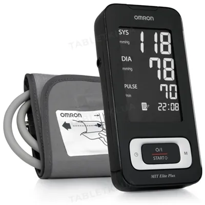 Тонометр Omron MIT Elite Plus (HEM 7301-ITKE7) автоматичний