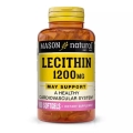 Лецитин 1200 мг Mason Natural Lecithin, 100 гелевых капсул