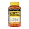 Мультивітаміни з фруктами та овочами Mason Natural Megavite With Fruits & Veggies Multivitamin & Minerals, 60 каплет