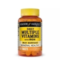 Мультивитамины с железом на каждый день Mason Natural Daily Multiple Vitamins With Iron, 100 таблеток