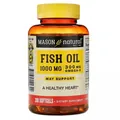 Риб'ячий жир 1000 мг з Омега-3 300 мг Mason Natural Omega-3 Fish Oil, 200 гелевих капсул