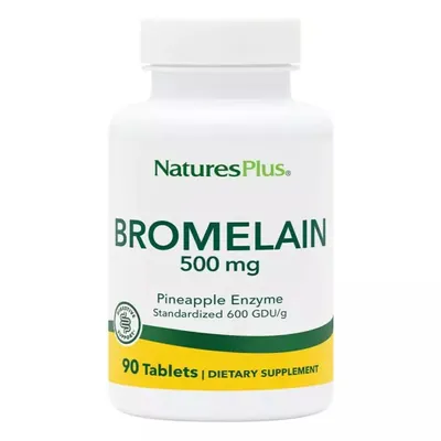 Бромелайн Nature's Plus Bromelain 500 мг таблетки №90