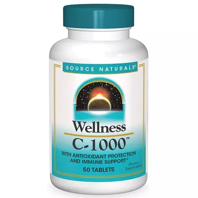 Вітамін С-1000 Source Naturals Wellness С-1000 таблетки №50