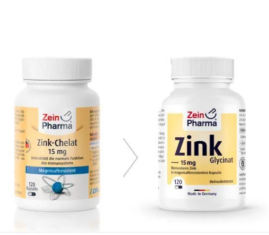 Цинк ZeinPharma капсули по 15 мг №120