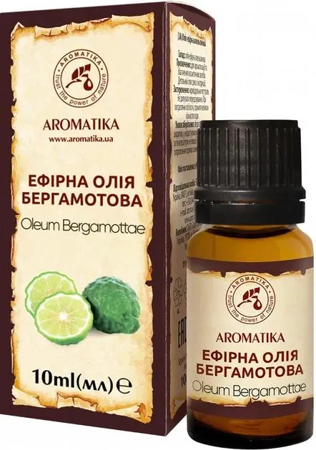 Олія ефірна Ароматика Бергамотова, 10 мл