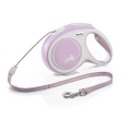 Поводок-рулетка Flexi New Comfort M трос 8m/20кг сиреневый 43103